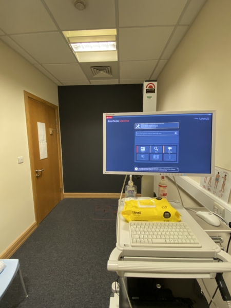 Mole mapping studio at the Manor Hospital